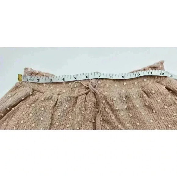 Blu Pepper Women's Size L Pink with White Polka Dot Shorts - Picture 5 of 7